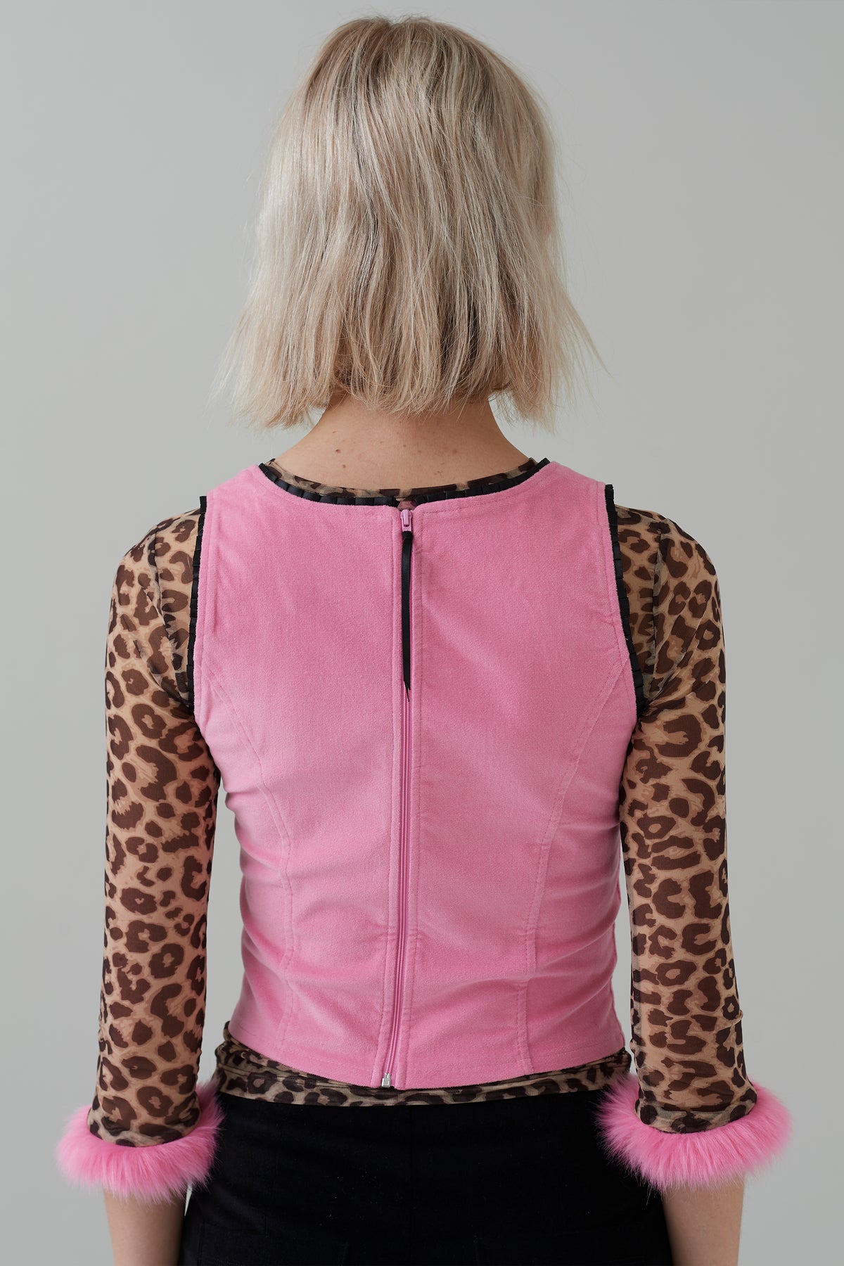 G.E.M Velvet Corset Top