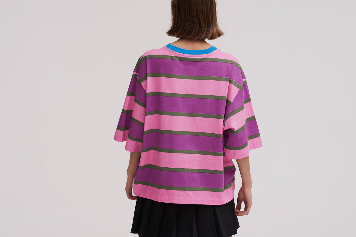 Lazy Oaf Food Baby Stripe Tee