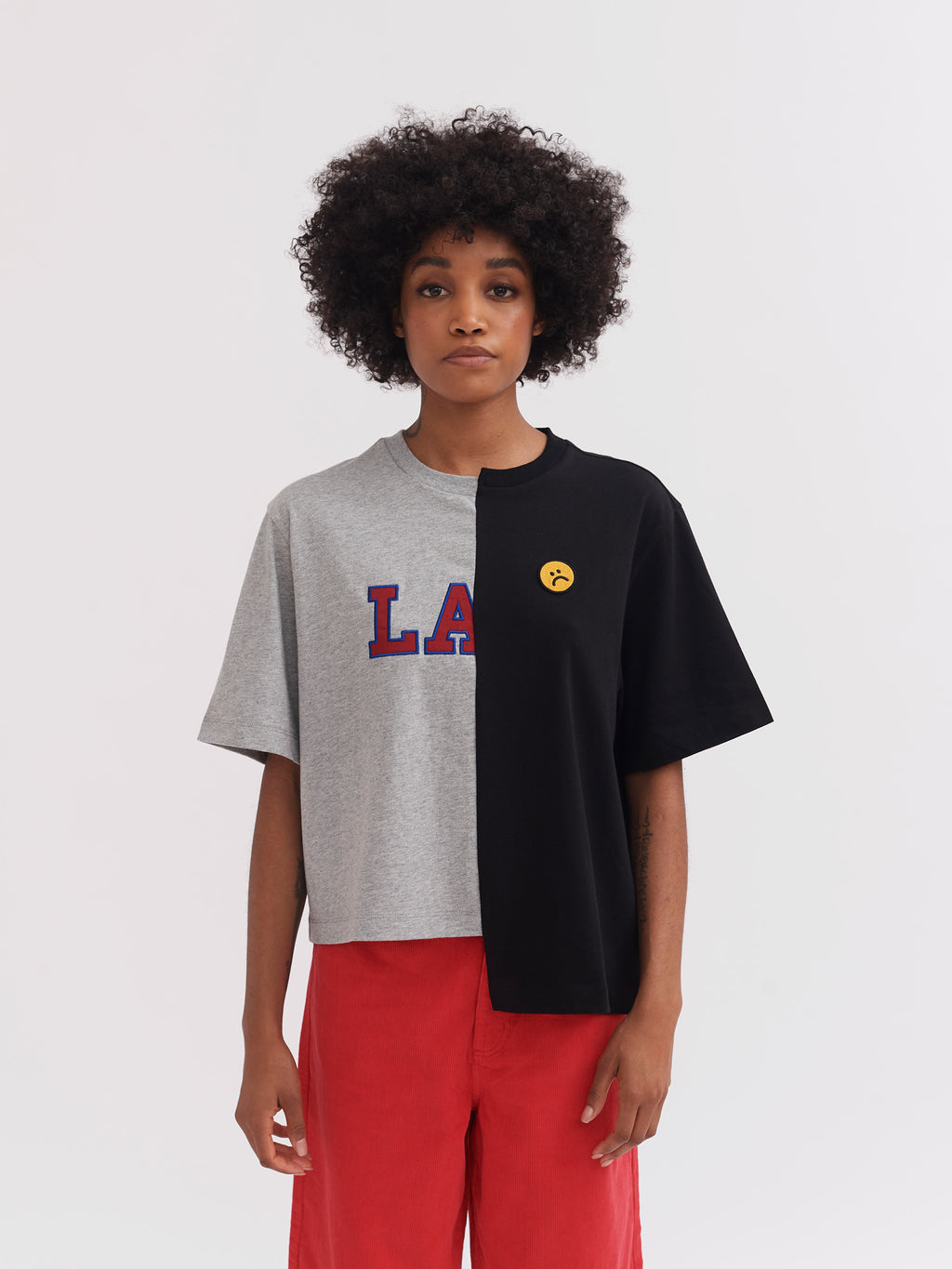 Lazy Oaf Half And Half T-Shirt