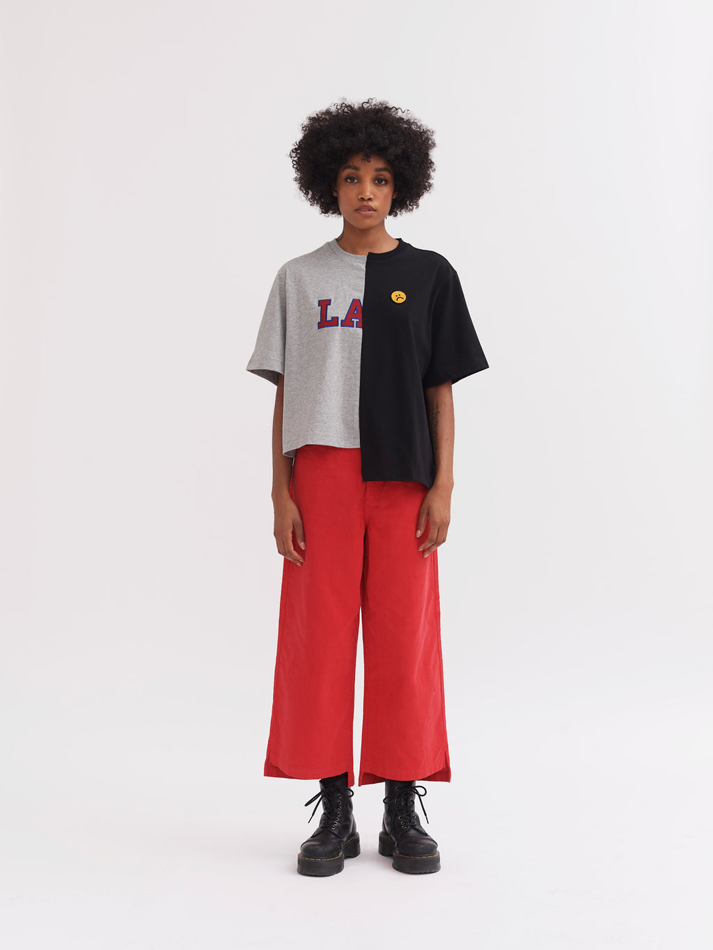 Lazy Oaf Half And Half T-Shirt