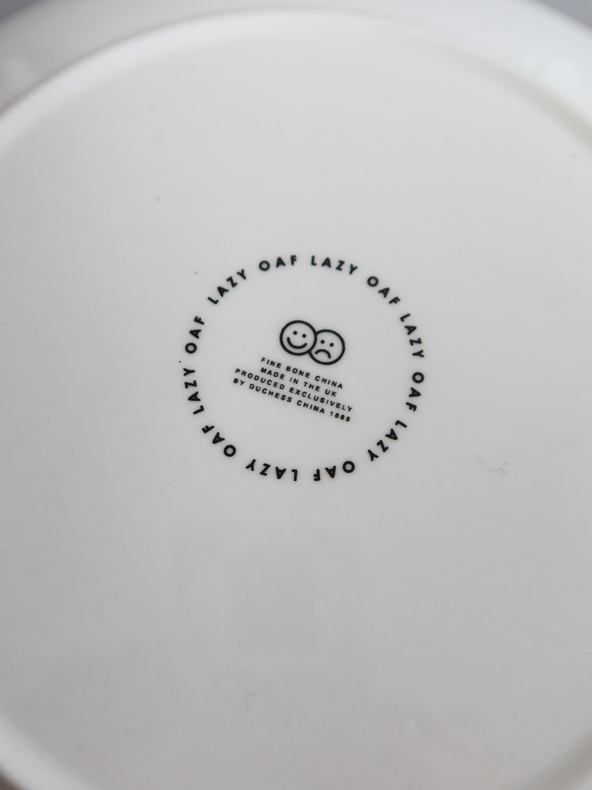 Lazy Oaf Sad Plate