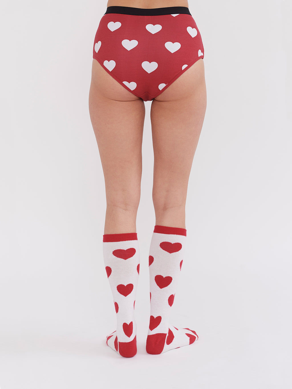 Lazy Oaf Hearts and Smiles Knicker Set