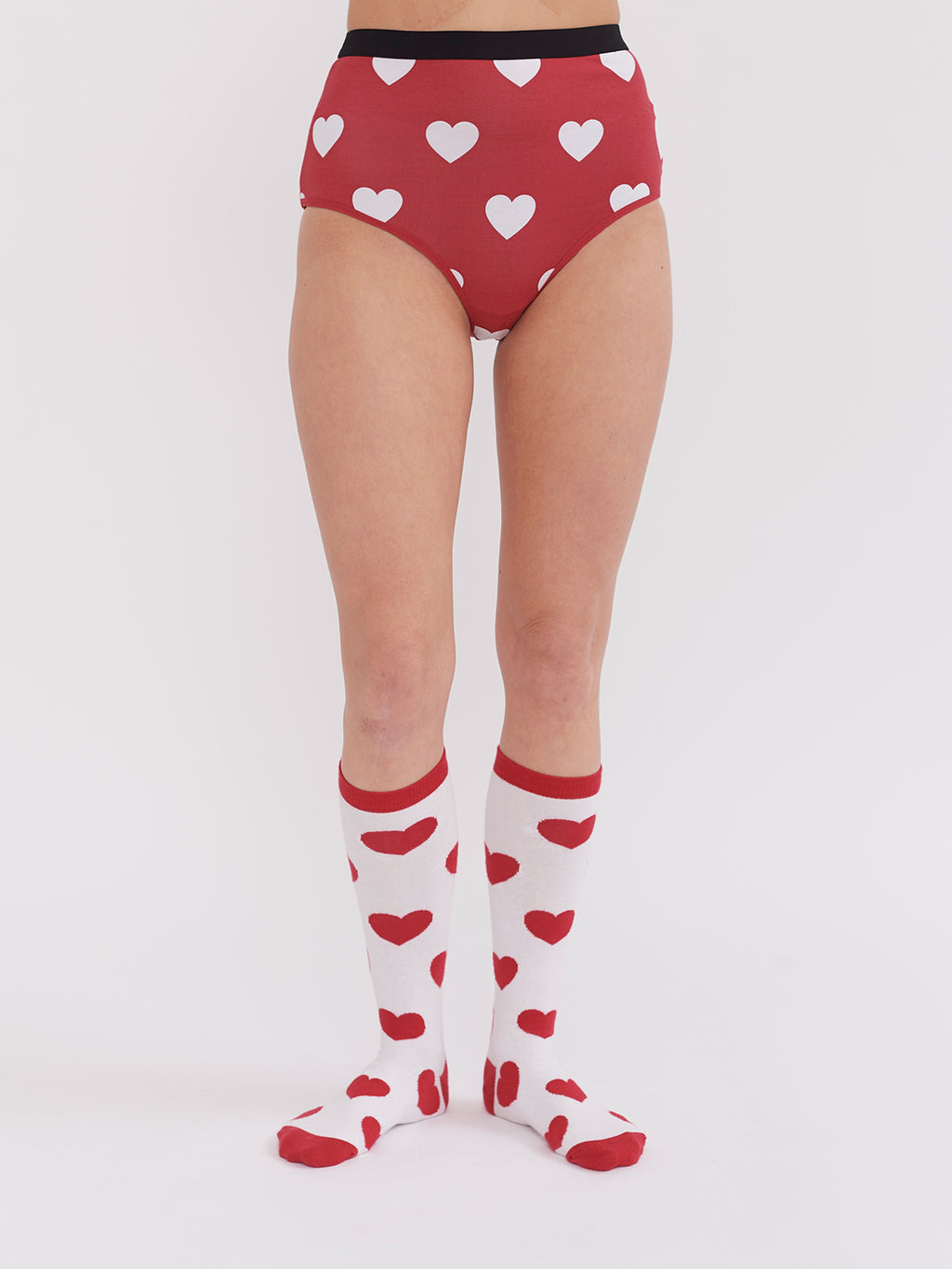 Lazy Oaf Hearts and Smiles Knicker Set