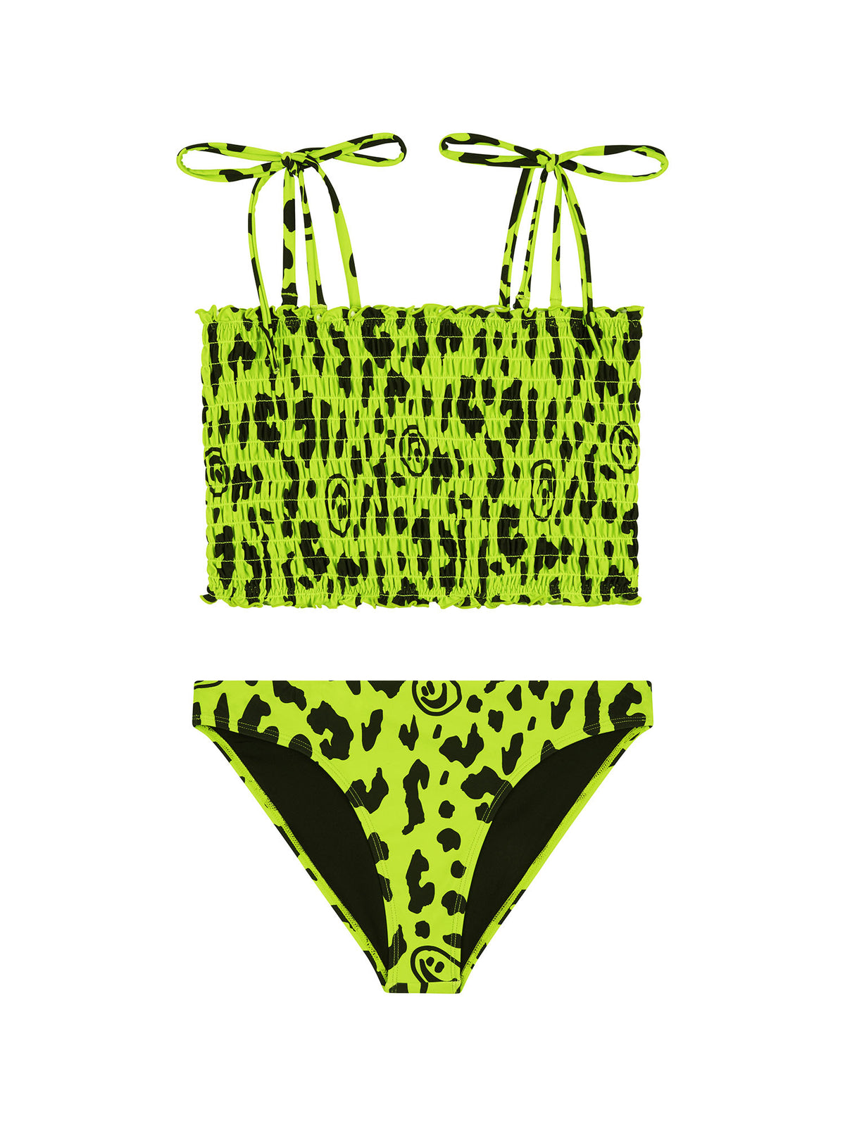 Lazy Oaf Limey Leopard Bikini Top