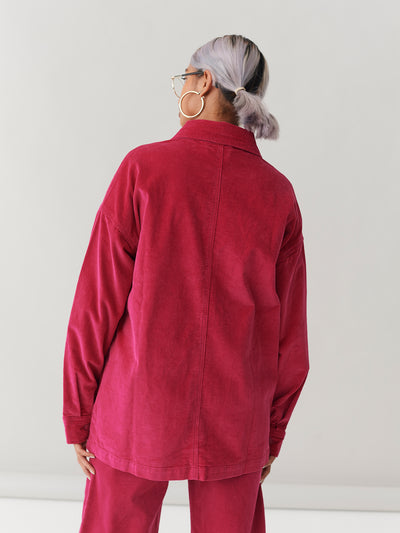 LO Chore Jacket - Pink Cord
