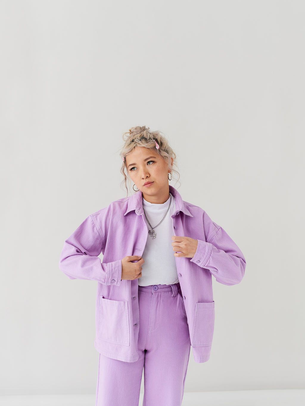 LO Chore Jacket - Lilac