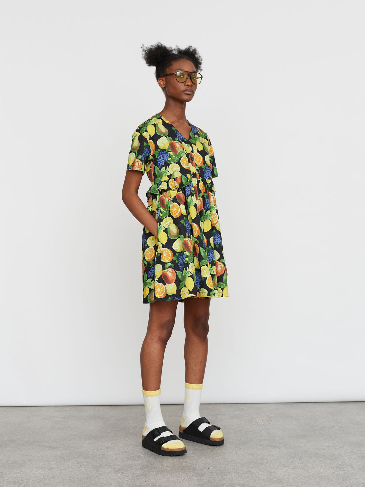 Lazy Oaf Fruit Bowl Frilly Dress
