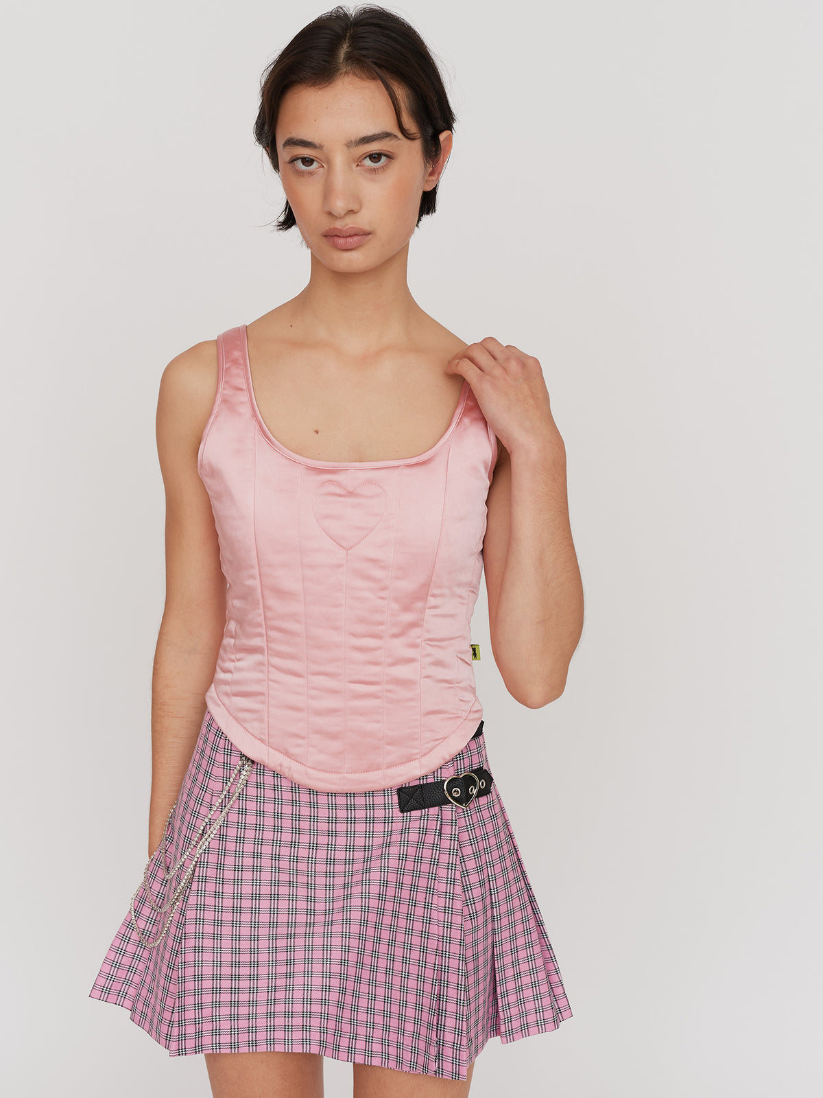 LO x Daddy Bears Quilted Corset Top