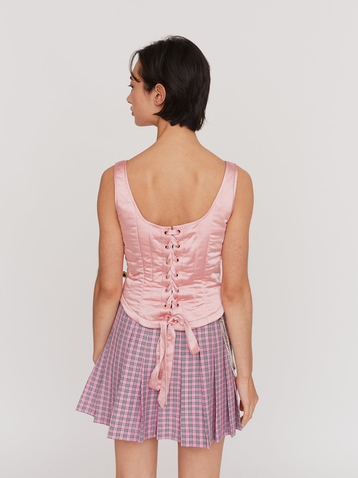 LO x Daddy Bears Quilted Corset Top