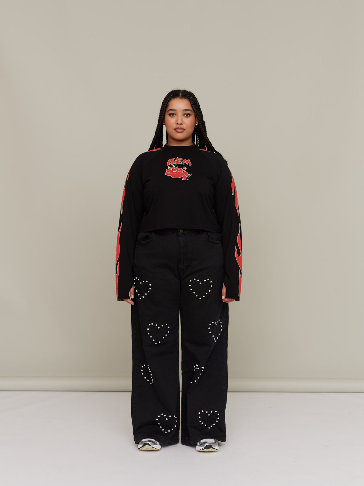 G.E.M Flaming Long Sleeve Tee