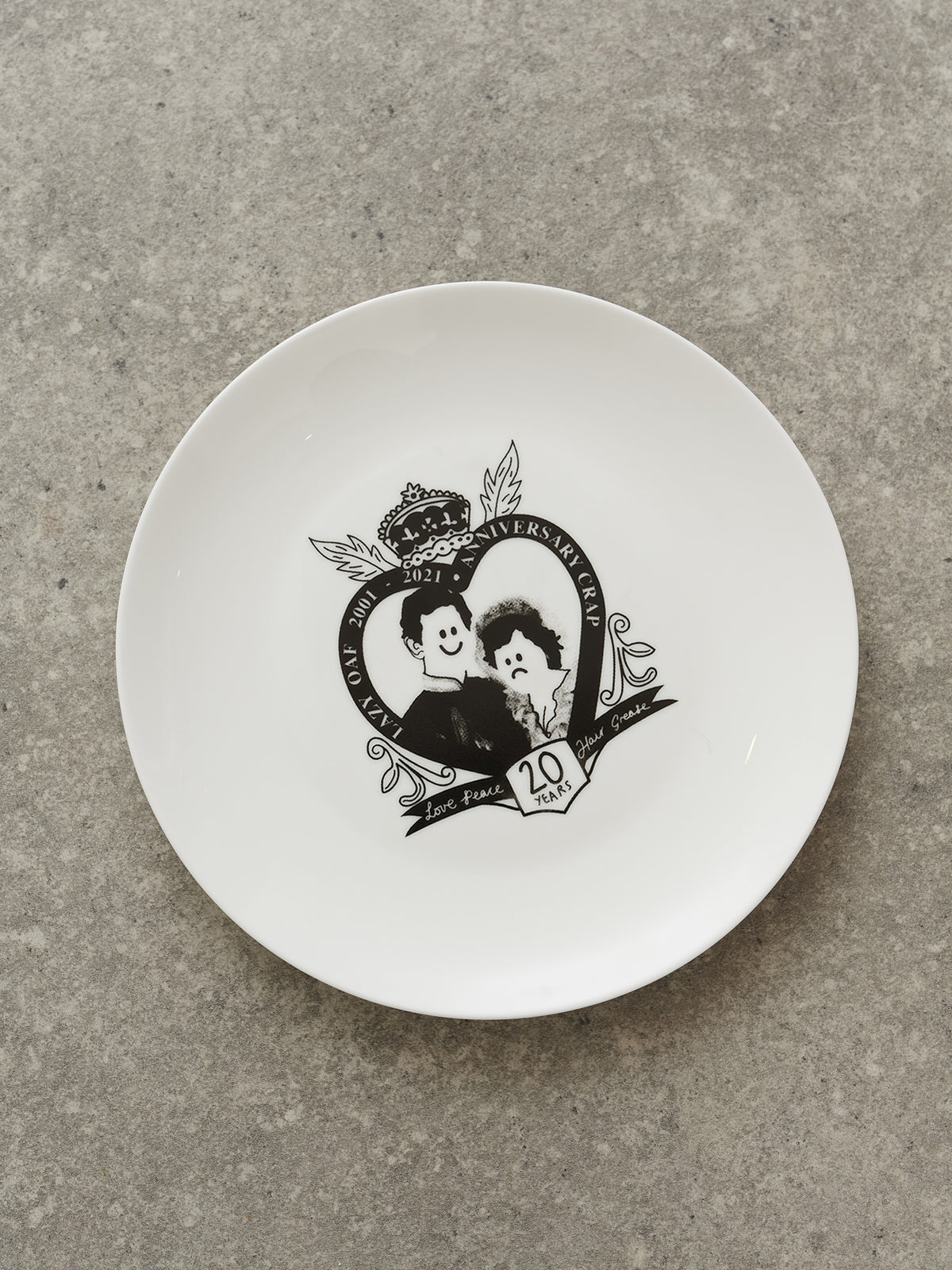 Lazy Oaf Memorabilia Plate