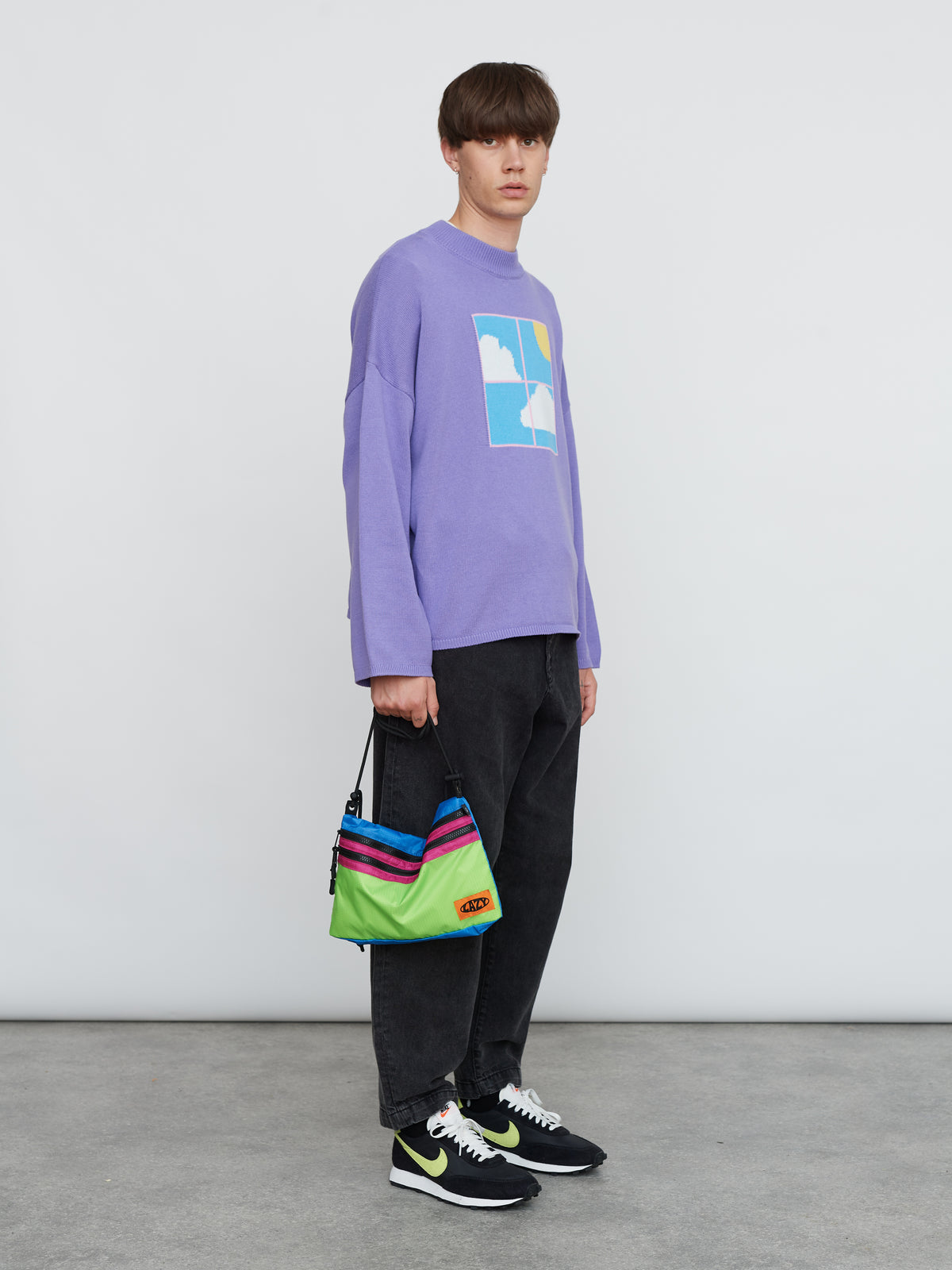 Lazy Oaf Open Window Knitted Sweater
