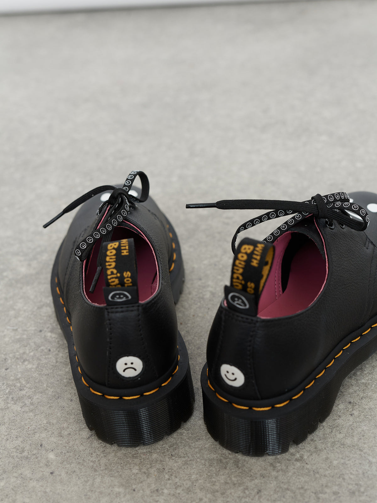 Dr. Martens x LO Bex Happy Sad Lace Up Shoes