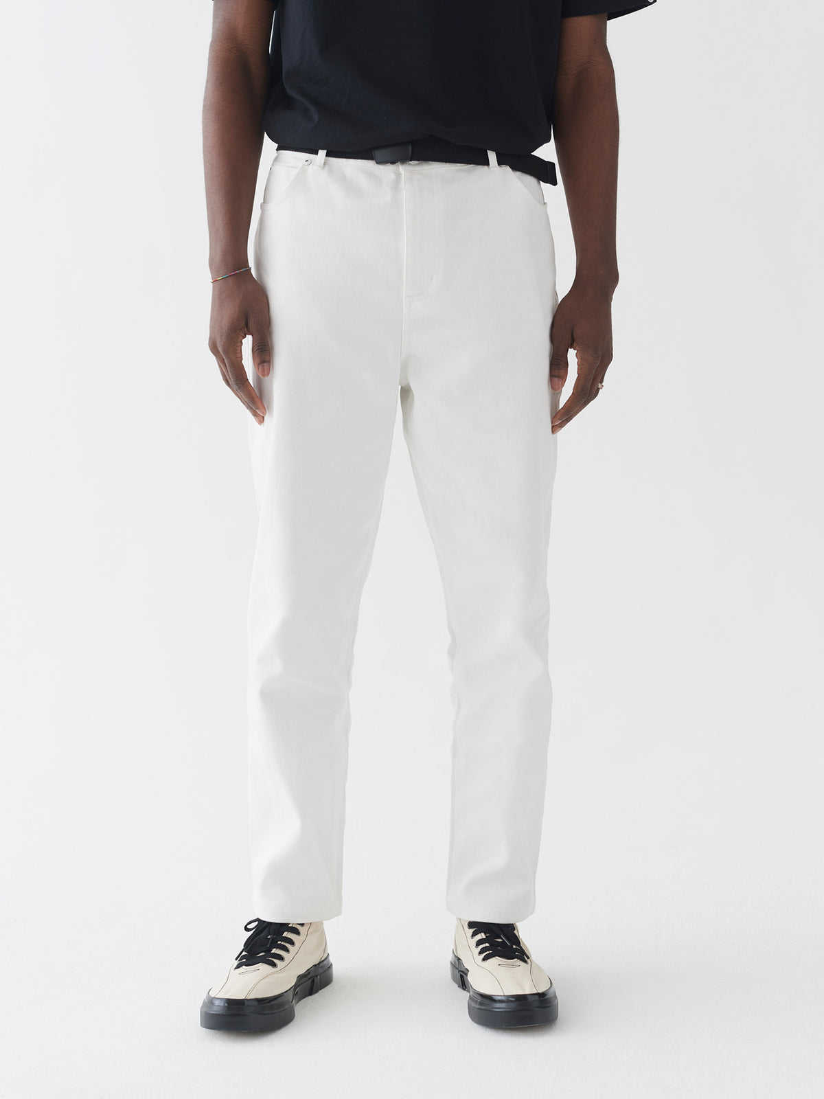 LO Mom Jeans - Off White