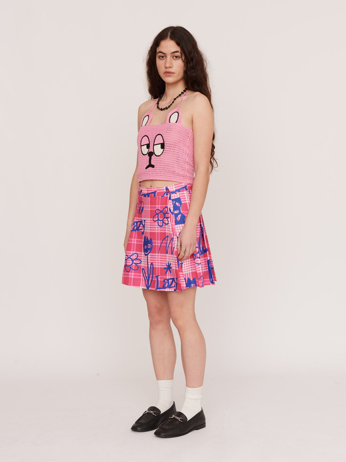 Pink Check Mini Kilt