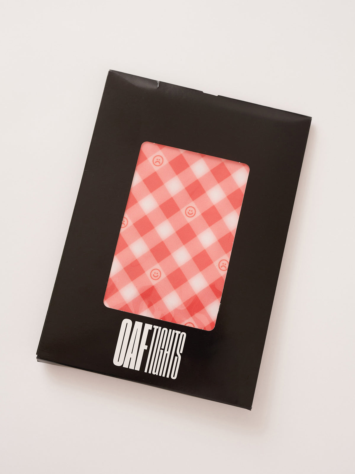 Happy Sad Gingham Tights