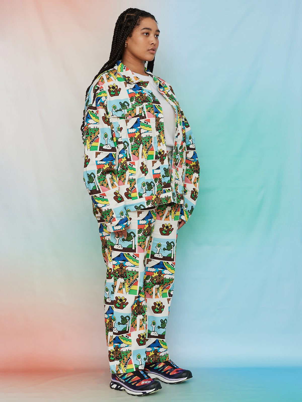 Lazy Oaf King Owusu Denim Jacket