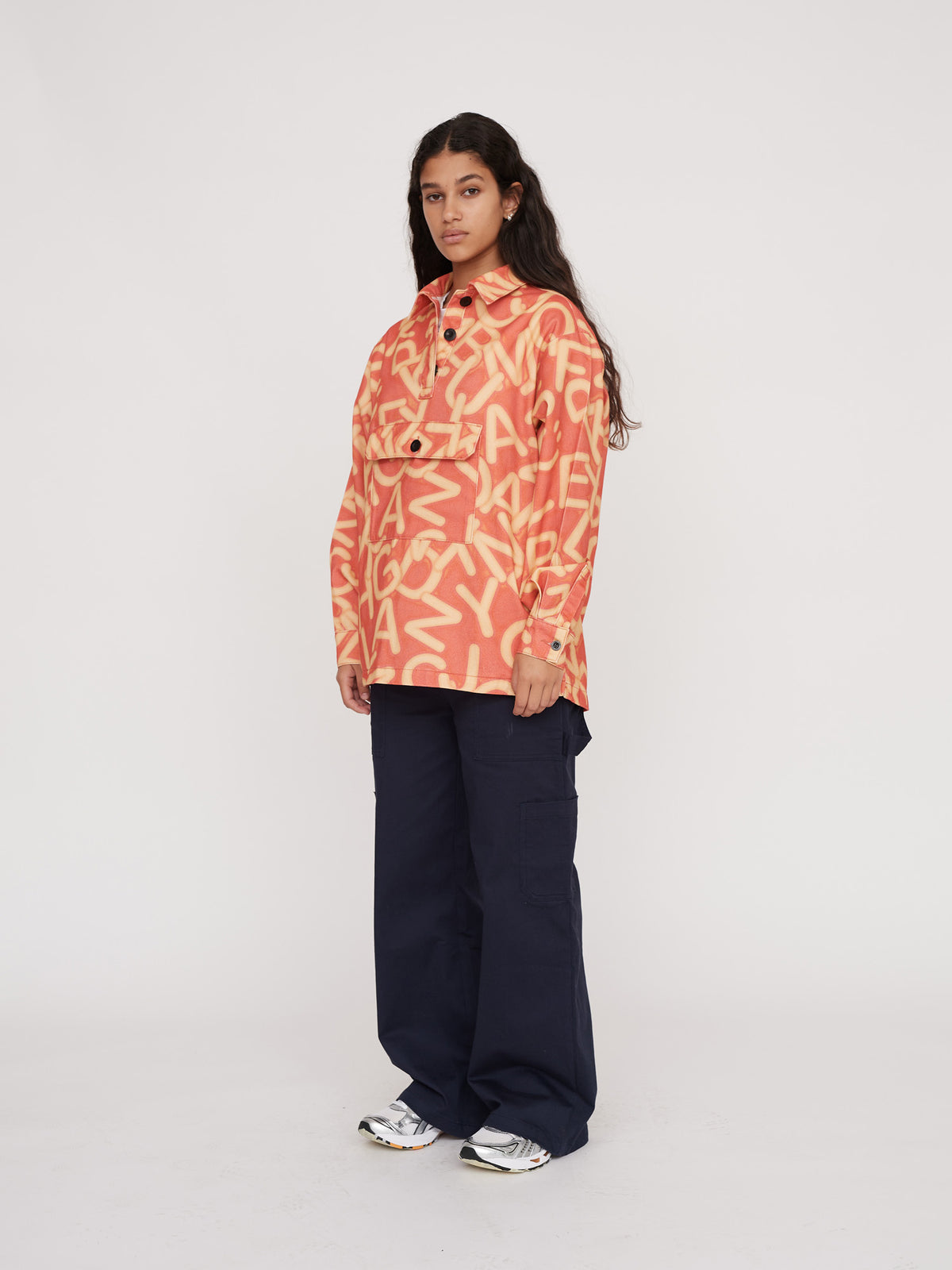 Alphabetti Smock Overshirt