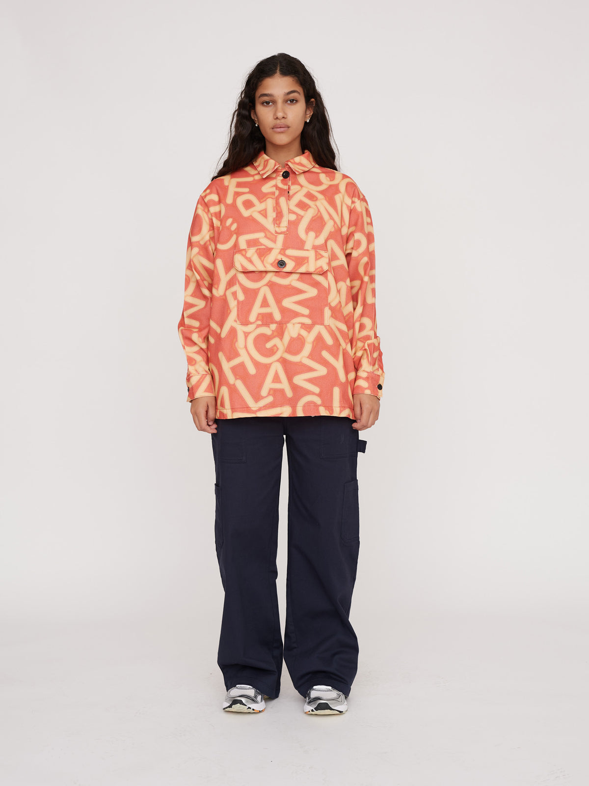 Alphabetti Smock Overshirt