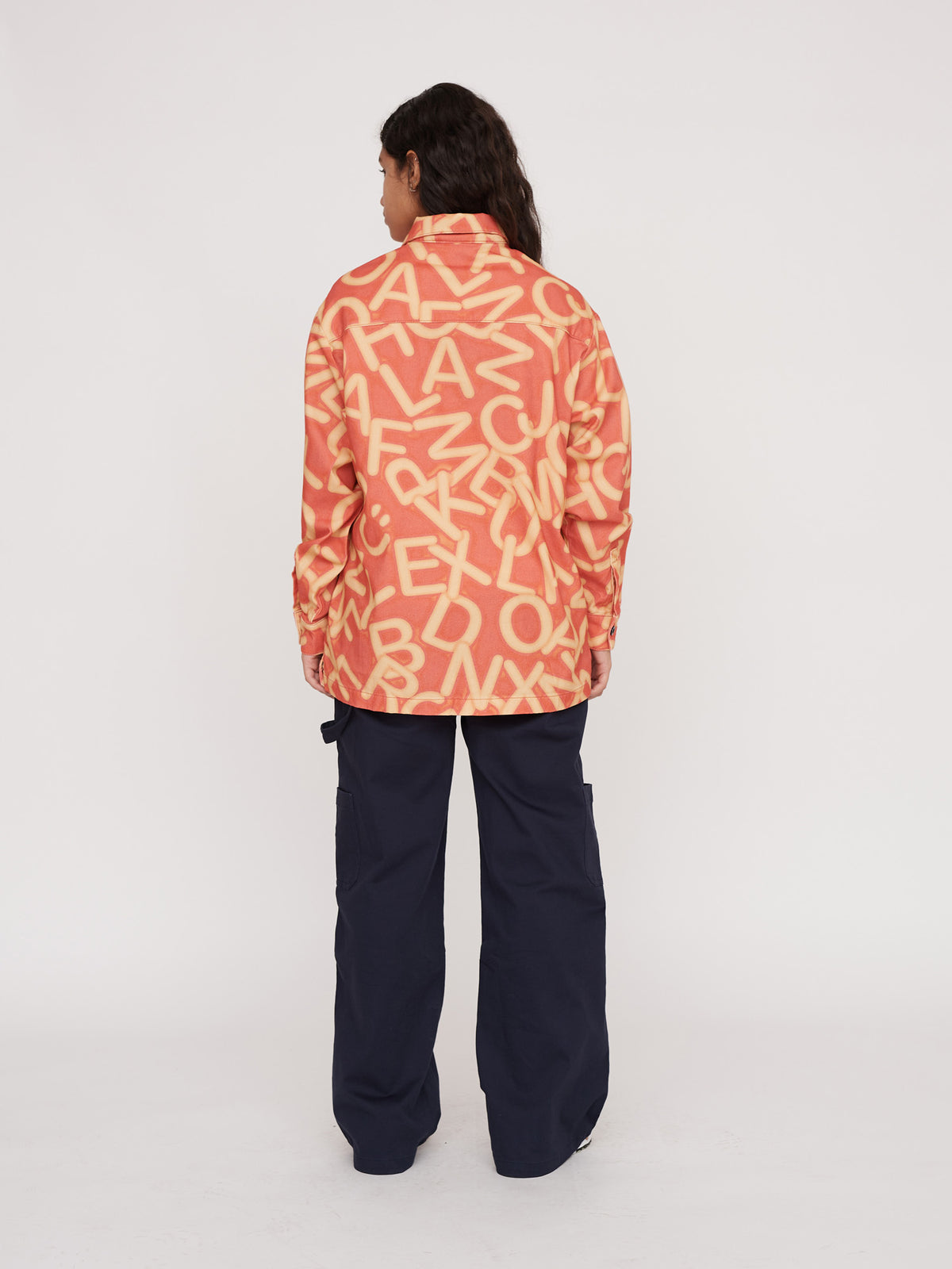 Alphabetti Smock Overshirt