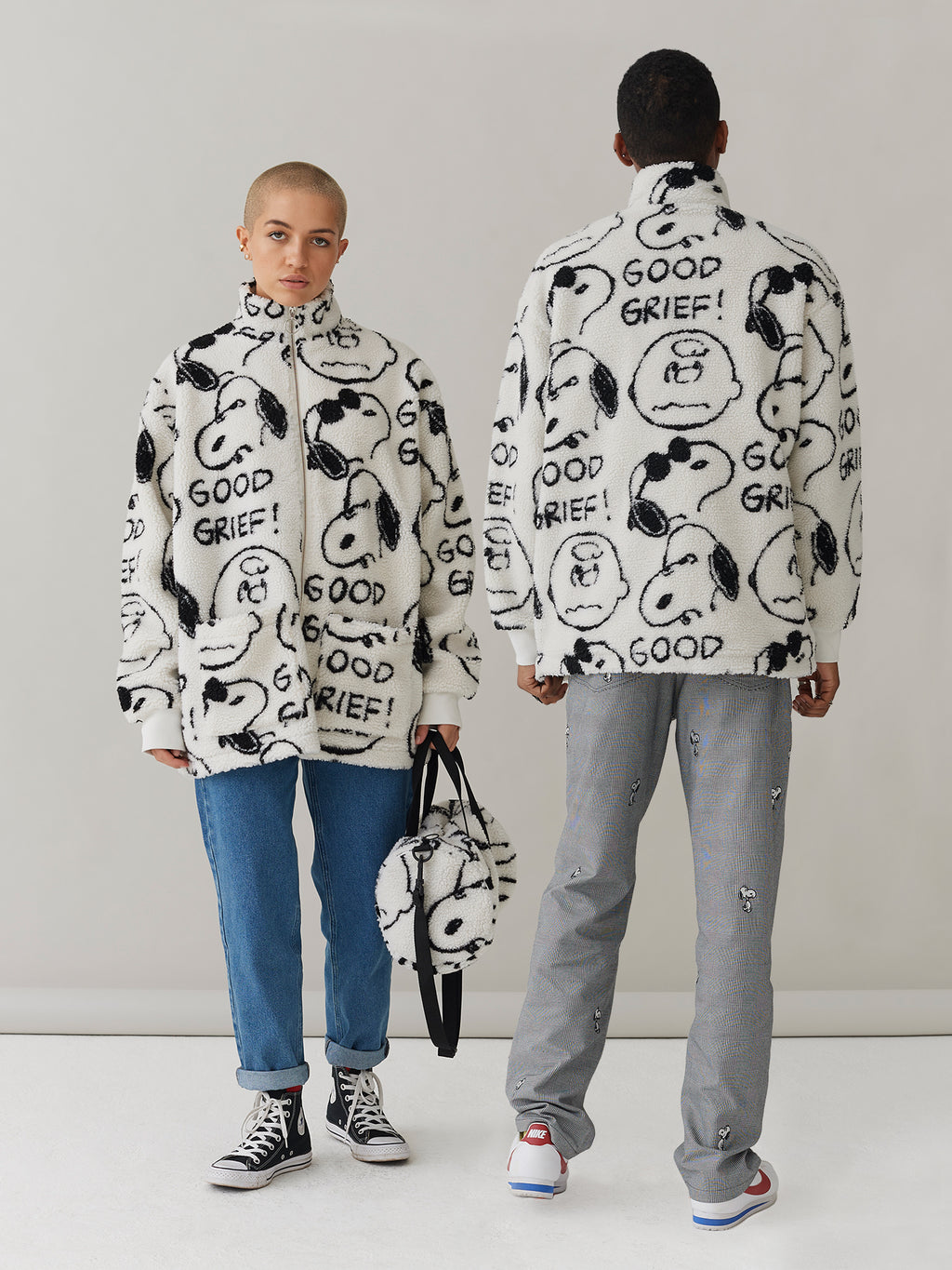Lazy Oaf x Peanuts Good Grief Fleece