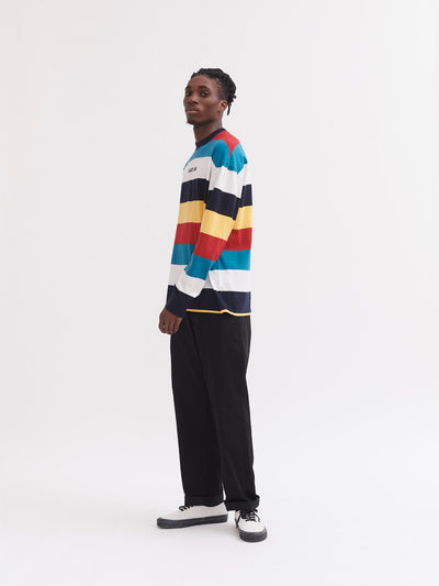 Lazy Oaf Oops Stripey Long Sleeve T-Shirt