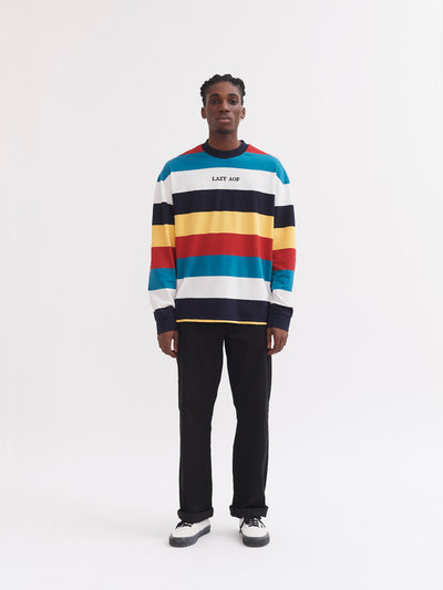 Lazy Oaf Oops Stripey Long Sleeve T-Shirt