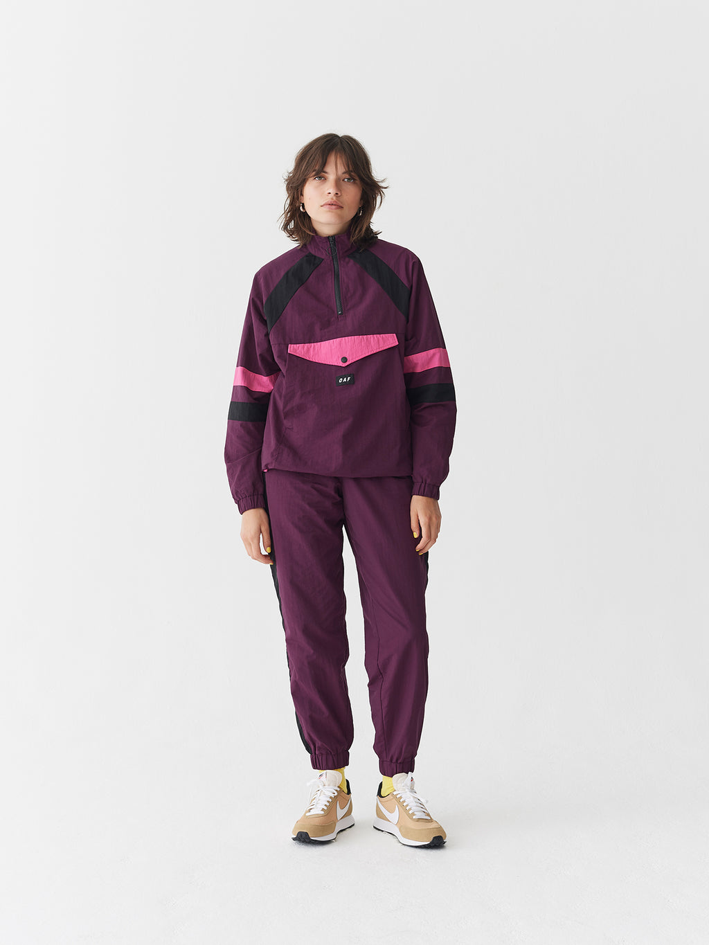 Lazy Oaf On Track 1/2 Zip Top