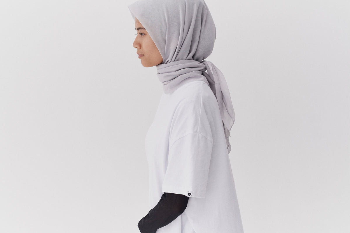 LO White Oversized T-shirt