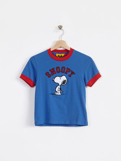 Lazy Oaf x Peanuts Snoopy Varsity T-Shirt