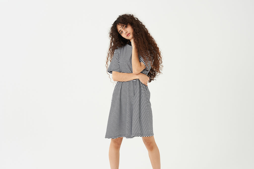 LO Stripe Sally Dress
