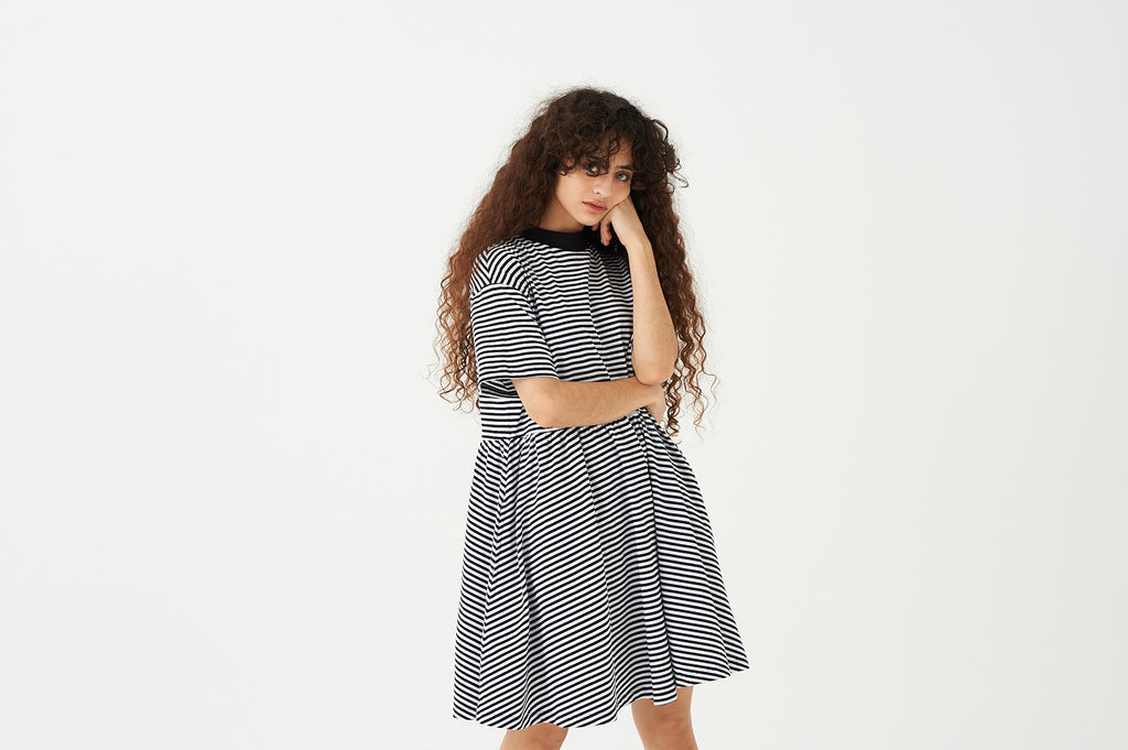 LO Stripe Sally Dress