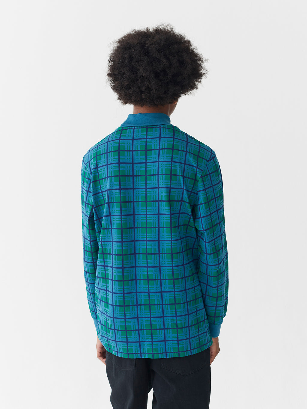 Lazy Oaf Tripped Out Check Long Sleeve T-Shirt