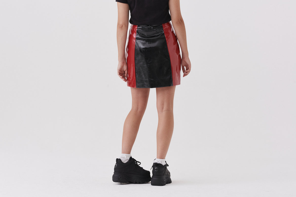 Lazy Oaf Zip Panel Skirt